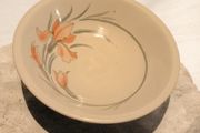 Set of 4 Vintage Biltons England Saffron Iris Bowls
