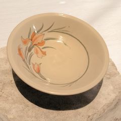 Set of 4 Vintage Biltons England Saffron Iris Bowls