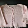 Cardigan for baby aged 9-12m. Pink. New with tags. Image 2