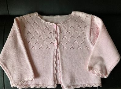 Cardigan for baby aged 9-12m. Pink. New with tags.