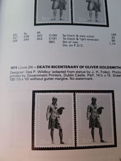 Hibernian / Simplified catalogue of the Postage Stamps of Ireland 1922 - 1979 / 1980