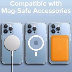 Clear MagSafe Case for iPhone 16 / 17 Series  Transparent Shockproof
