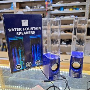 Dancing Water Fountain Speakers LED Light Show computer laptop mobile