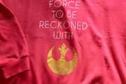Star wars red sweatshirt xl