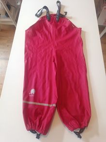 CeLaVi Red Rainwear Age 3-4
