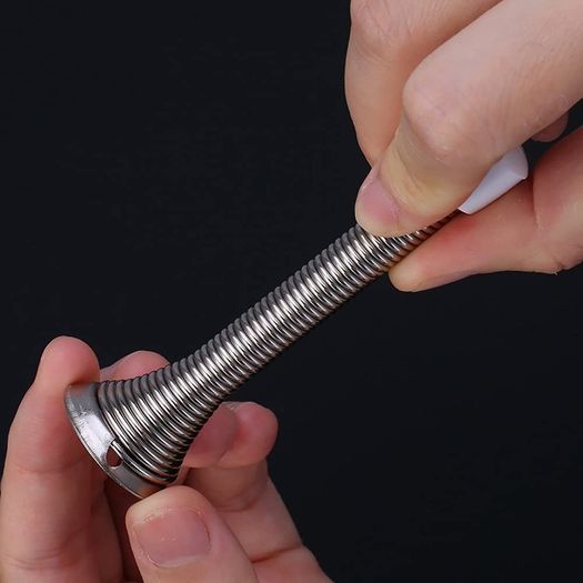 5 Pack 85 mm Spring Door Stop Metal Door Stoppers with Screws and Base Plate (FREE POSTAGE)