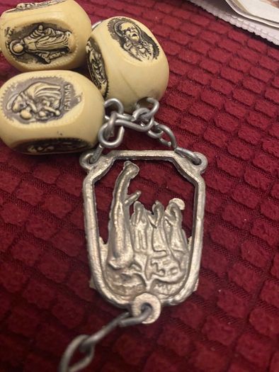 Very Rare Giant Size Rosary Beads