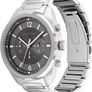 Calvin Klein Men's Chronograph Quartz Watch, CK Force Collection with Silver Stainless Steel Bracelet - 25200264 Image 4