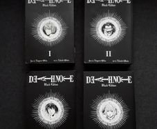 Death note black edition manga volumes 1-8