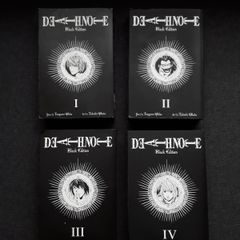 Death note black edition manga volumes 1-8