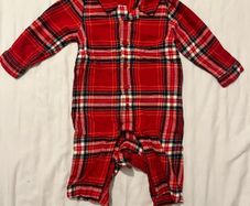 Christmas baby sleepsuit M&S