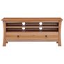 TV Cabinet 100x30x45 cm Solid Mahogany Wood Image 3