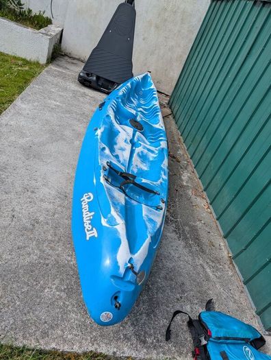 Islander Paradise II Tandem Kayak + Extras (Paddle