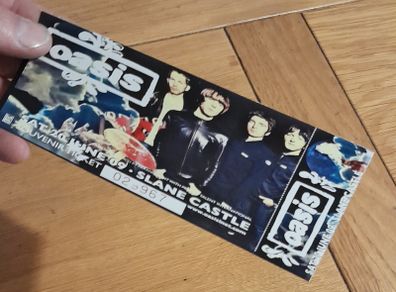 Oasis Souvenir replica concert yticket