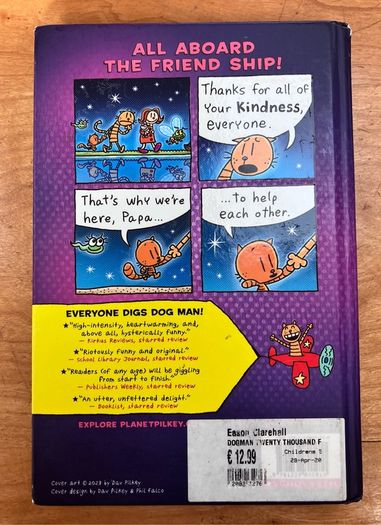 Dogman, 20,000 Fleas Under The Sea (Damaged)by Dav Pilkey