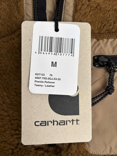 Carhartt WIP Prentis Pullover Fleece Jacket - BNWT Medium