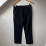 British India Black Cotton Trousers Image 5