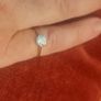 VS diamond 18ct solitaire engagement ring CLEARANCE Image 5