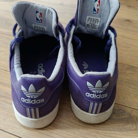 Men's Purple Adidas Runners Size 10 UK