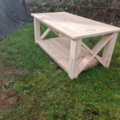 Handmade rustic coffee tables