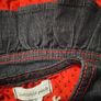 Pumpkin Patch baby/toddler denim pinafore dress featuring whimsical ladybug appliques. New with tags Image 3