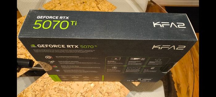 Brand New KFA2 Nvidia GeForce RTX5070Ti EX Gamer 1-Click OC RGB 16GB GDDR7 Warranty Receipt