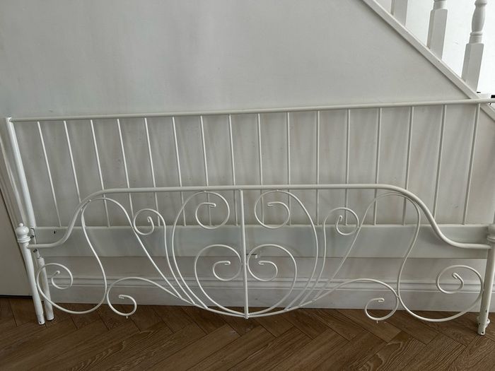 Ikea LEIRVIK Bed Frame 160 x 200 cm White
