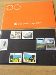 1977 full set of Mint Irish commemorative stamps