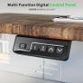 Electric Standing Desk 110x60cm, Height Adjustable Desk with Memory Handset, Stand Up Desk with Image 6