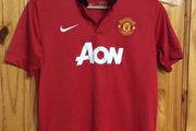 Manchester United FC. Official Youths Age 13-15 Years Home Jersey. Collect In Dublin Or Receive Via Post.