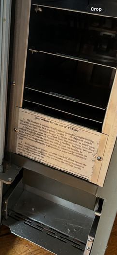Red bull can dispenser