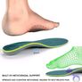 Orthopedic Insoles Relieve Flat Feet Heel Pain Shock Absorption Comfortable Insoles Image 3