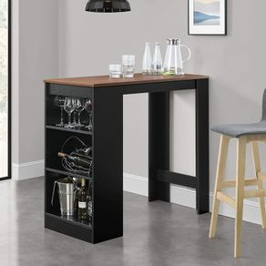 Bar Table with Integrated Dining Table 110 x 50 x 103 cm - Free Delivery Nationwide