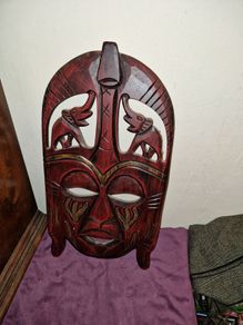 Large African Mask wall hanging