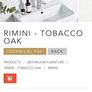 Bathroom furniture - rimini tall boy cabinet Image 2
