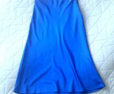 H&M midi satin skirt size 8
