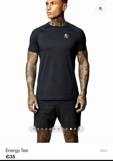 Gym King Active Wear T-Shirt - Size - Large - RRP - 35.00
