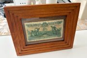 1938 Irish Ploughman One Pound Banknote Ireland 1 punt Note Scarce Bank Of Ireland