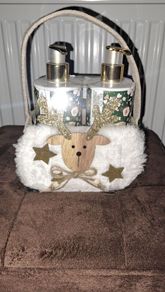 Reindeer Hand Soap Set