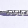 Vintage Sterling Silver 925 Greece Souvenir Spoon Discus & Greek Key Pattern 9,2g Image 3