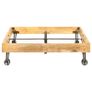 Bed Frame Solid Mango Wood 12x200 cm Image 8