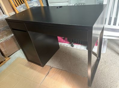 Ikea Micke Black Desk