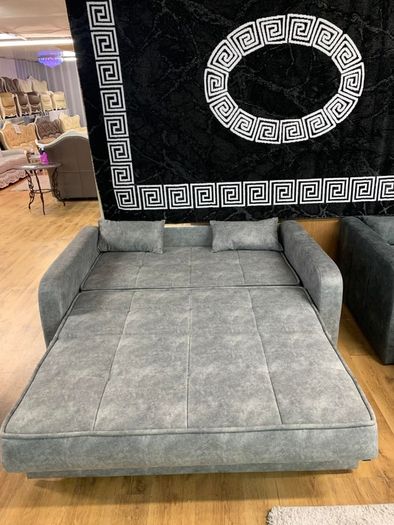 Daphne Light Grey or Dark Grey Pull Out Sofa Bed