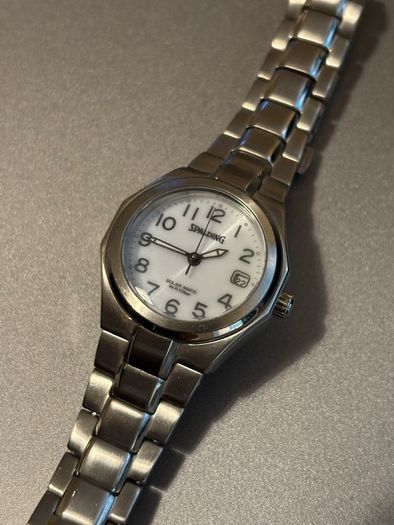 woman's Spaulding solar watch