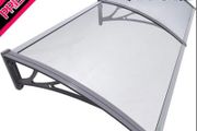 Front Door Canopy Outdoor Awning, Rain Shelter for Back Door, Porch, Window, 200 x 80 cm (FREE POSTAGE)