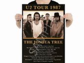 U2 Joshua Tree Tour1987  Concert Poster A2 Size Reproduction