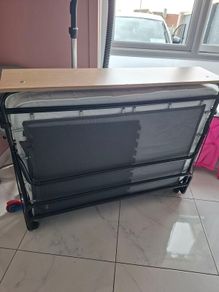 Bed. Small double jaybe foldable bed