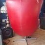 Arne Jacobsen replica Egg Chair in red Image 5