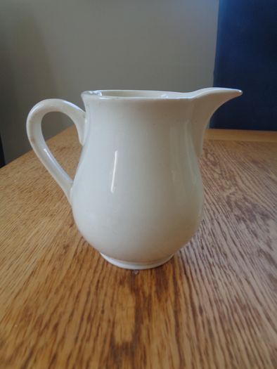Vintage White Ceramic Jug for Sale