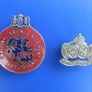 WW2 Red Cross St. John Ambulance & National Savings Movement Lend-to-Defend (wartime savings badges) - two Home Front savings scheme badges (1940s) Image 2